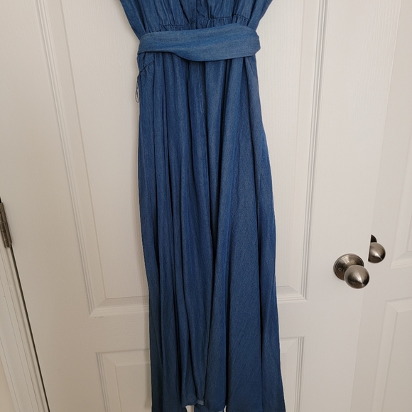 Eloquii Blue Dress NWT Size 24 - Picture 7 of 7